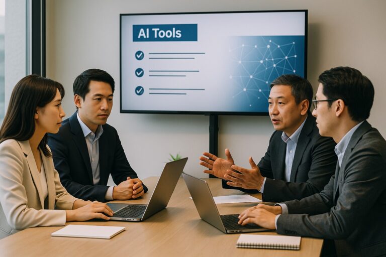 AIライティングツール法人向け導入会議